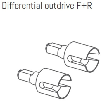 1230804 Differential-Ausgänge rechts+links / vorne/hinten ADB1.4